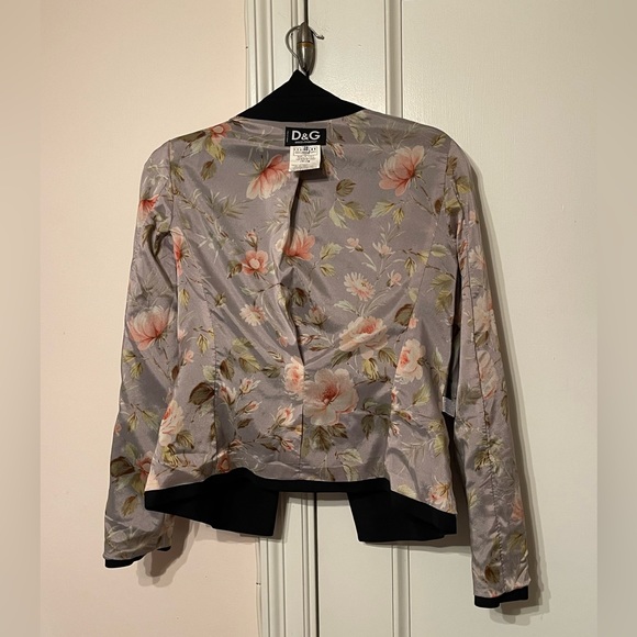 Vintage D&G Dolce & Gabbana black womens blazer - Picture 3 of 6